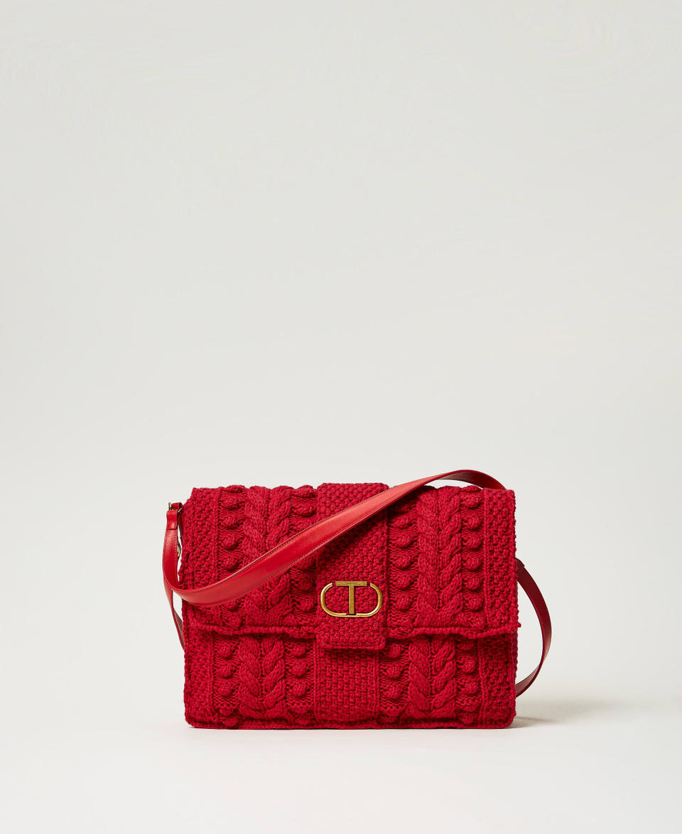 Twin Set Borsa a tracolla tricot 'Emma' Hotsell