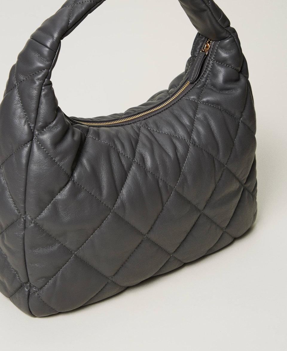Twin Set Borsa hobo grande quilted imbottita Vendite Flash