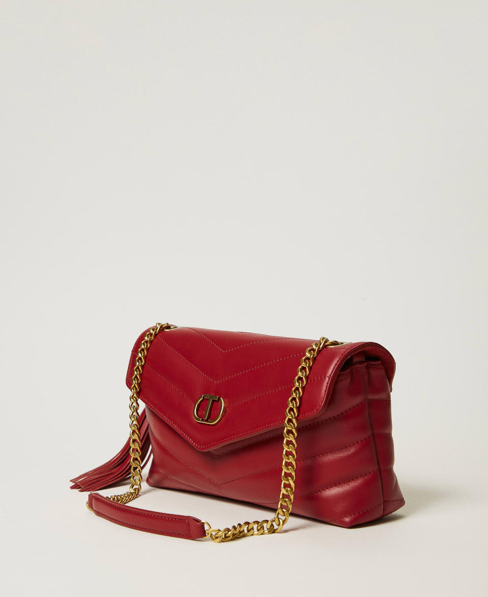 Twin Set Borsa a tracolla 'Dreamy' media in pelle In Saldo