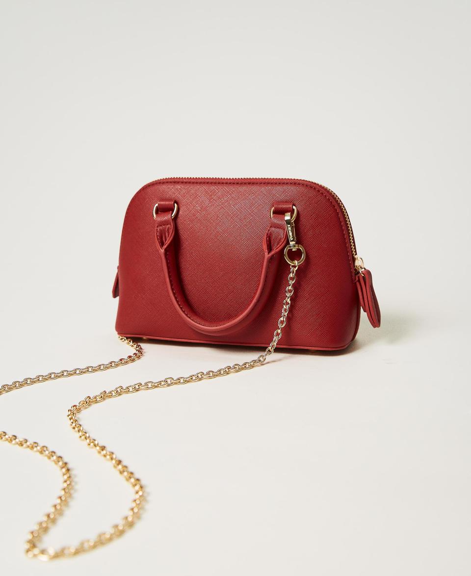 Twin Set Mini borsa a tracolla con Oval T Nuova