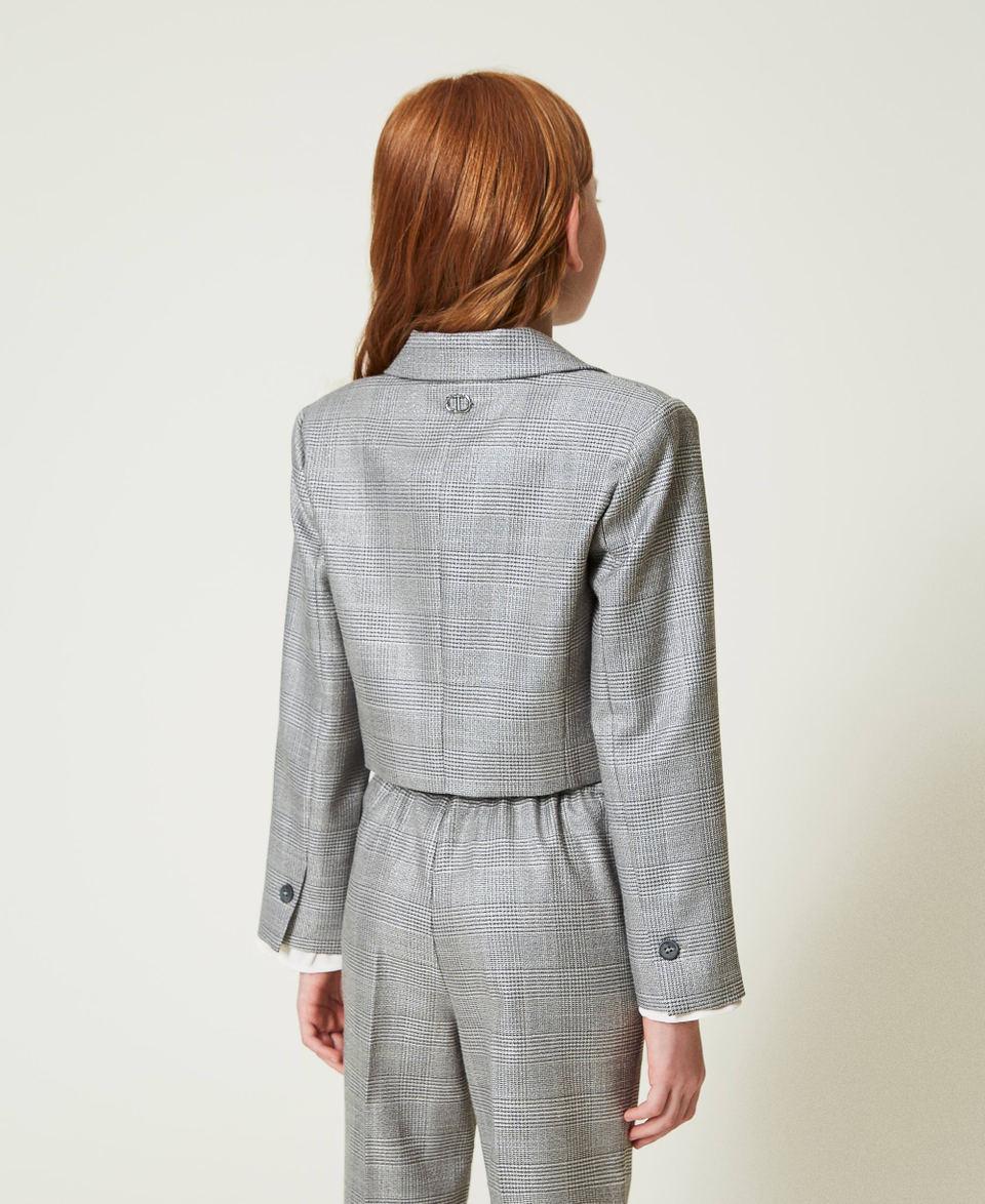 Twin Set Giacca spencer in principe di Galles Presa