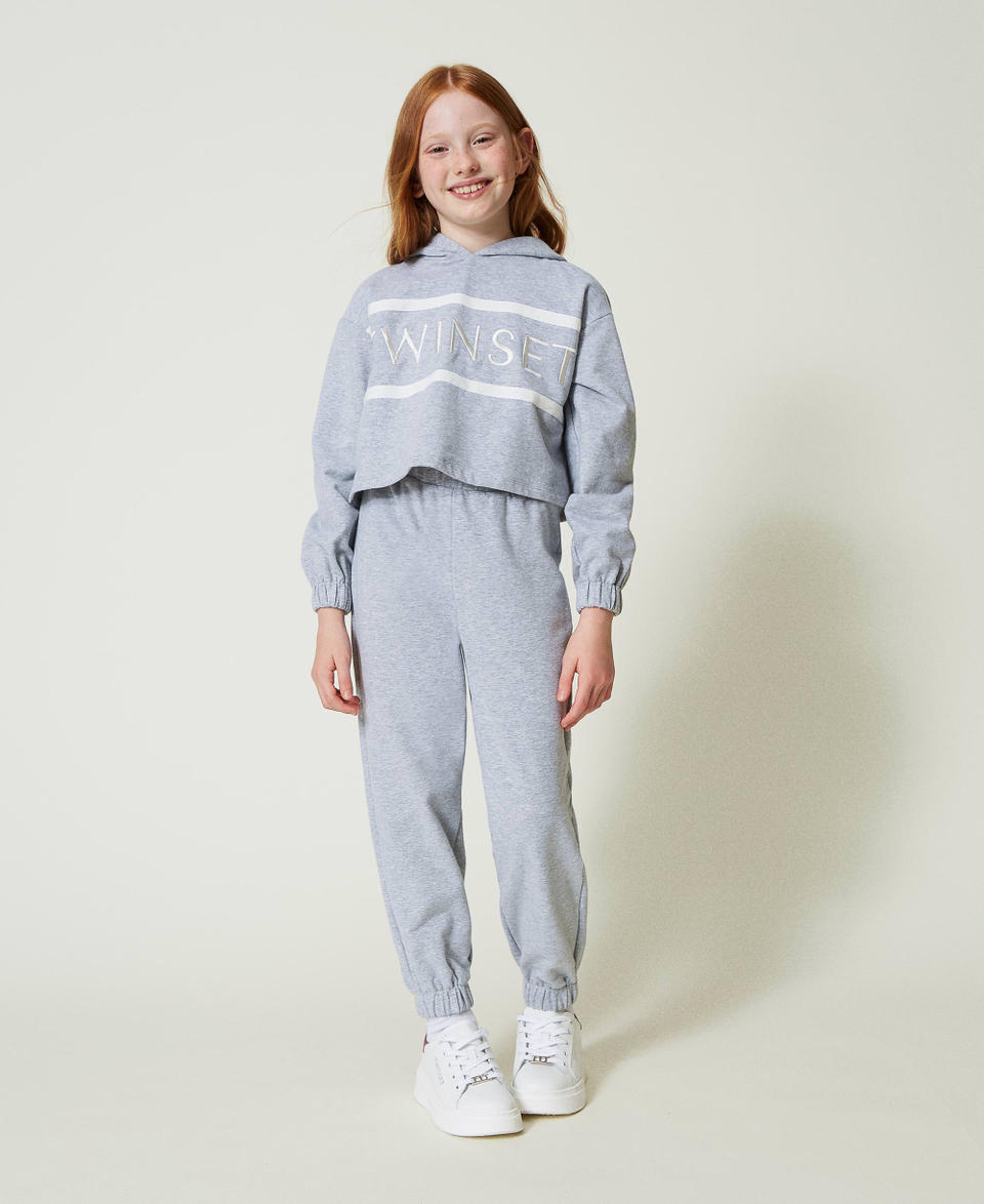 Twin Set Pantaloni joggers in felpa Online
