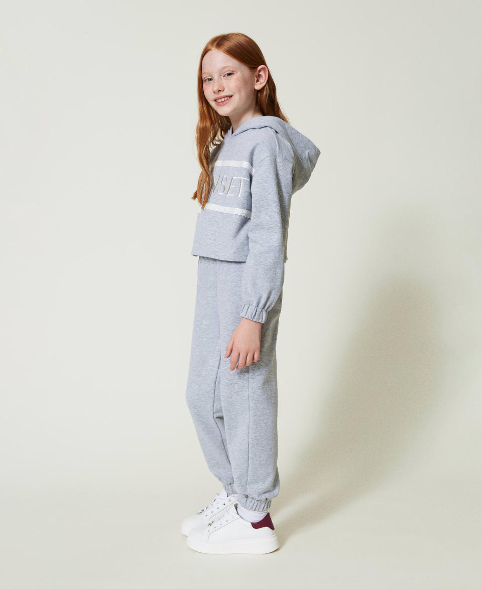Twin Set Pantaloni joggers in felpa Online
