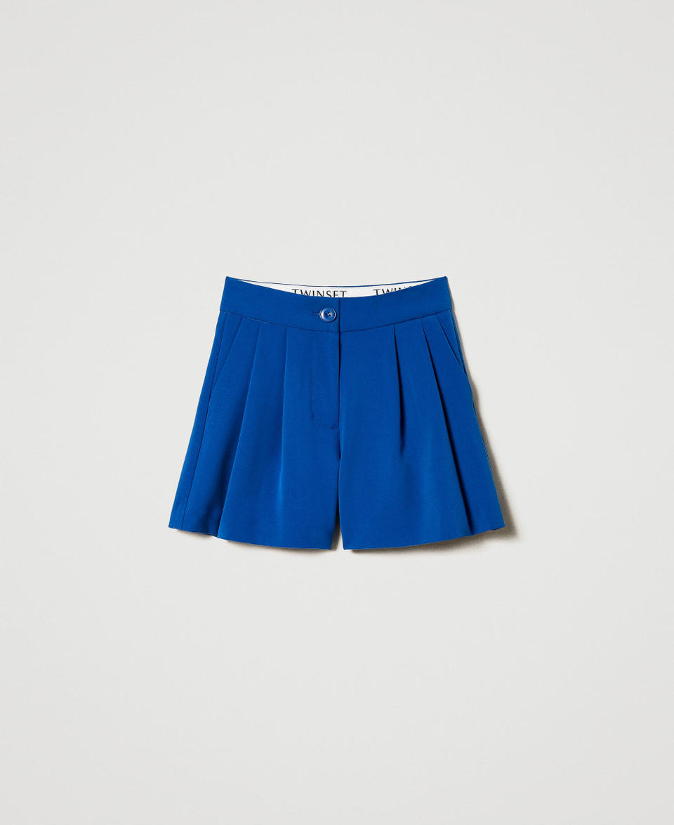 Twin Set Shorts in flanella Saldi Di Fabbrica