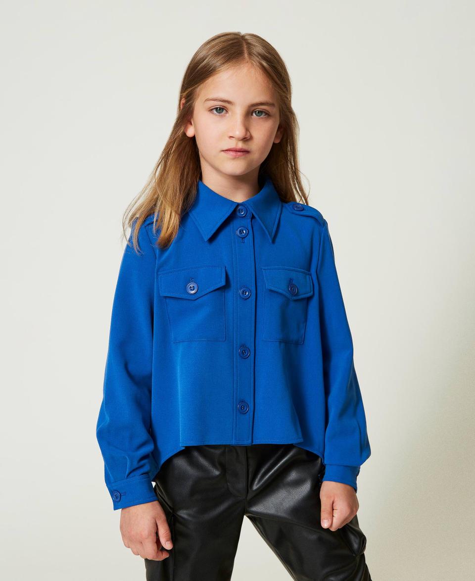Twin Set Giacca overshirt in flanella Negozio