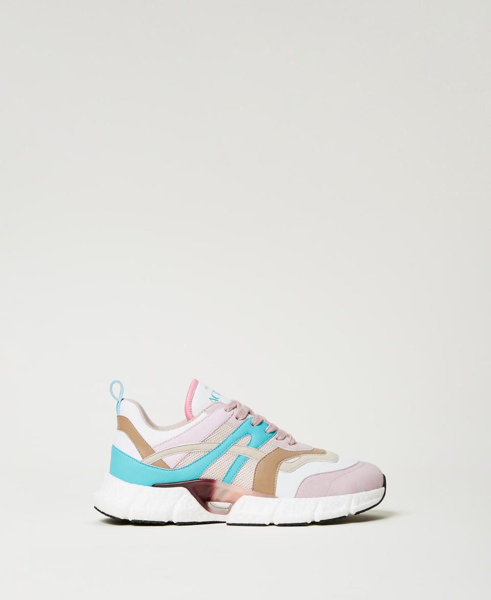 Twin Set Sneakers running color block Italy
