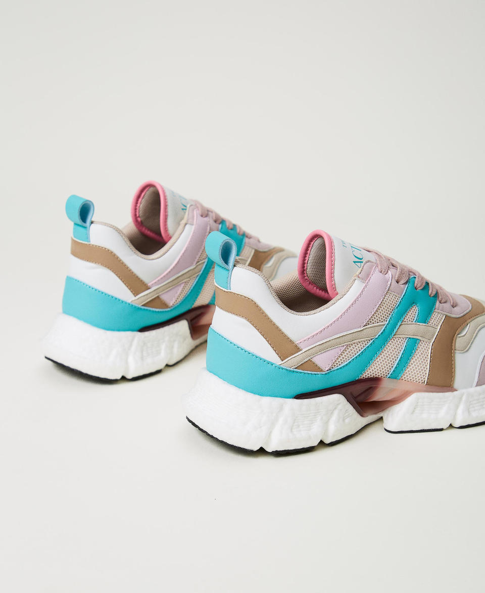Twin Set Sneakers running color block Italy