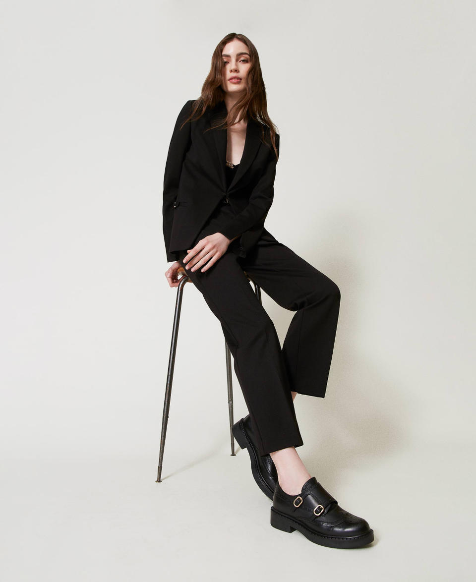 Twin Set Scarpe in pelle con cinturini Italia
