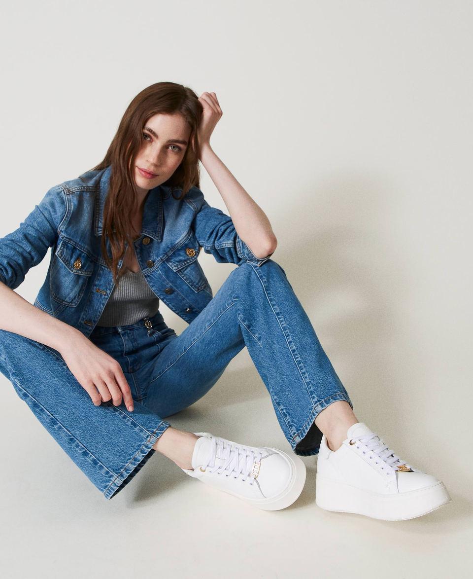 Twin Set Sneakers in pelle Soddisfazione Garantita
