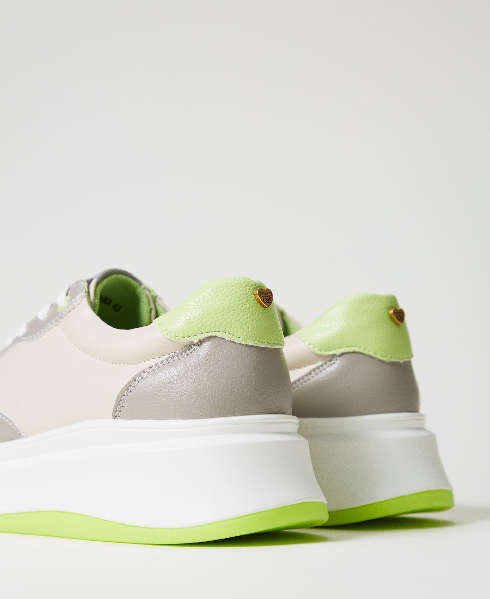 Twin Set Sneakers color block Moda