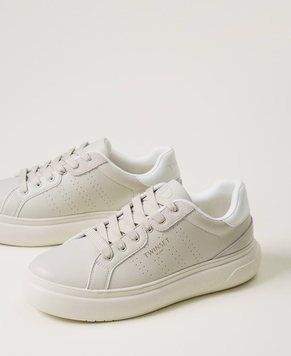 Twin Set Sneakers traforate con logo Negozi Online