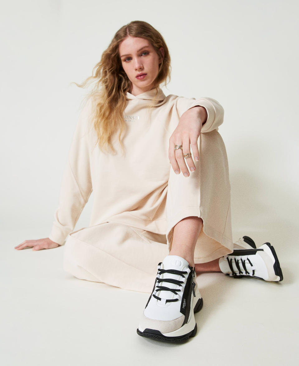 Twin Set Sneakers running con zip Presa