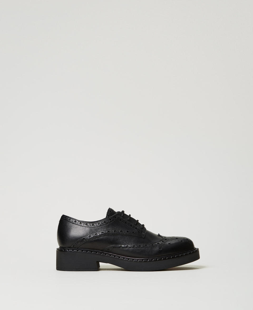 Twin Set Scarpe stringate in pelle Vendite Flash