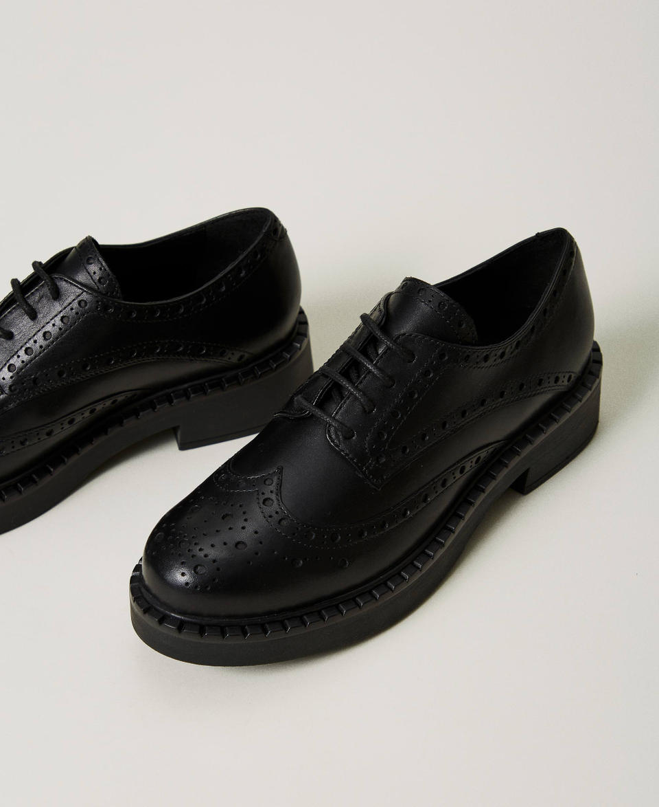 Twin Set Scarpe stringate in pelle Vendite Flash