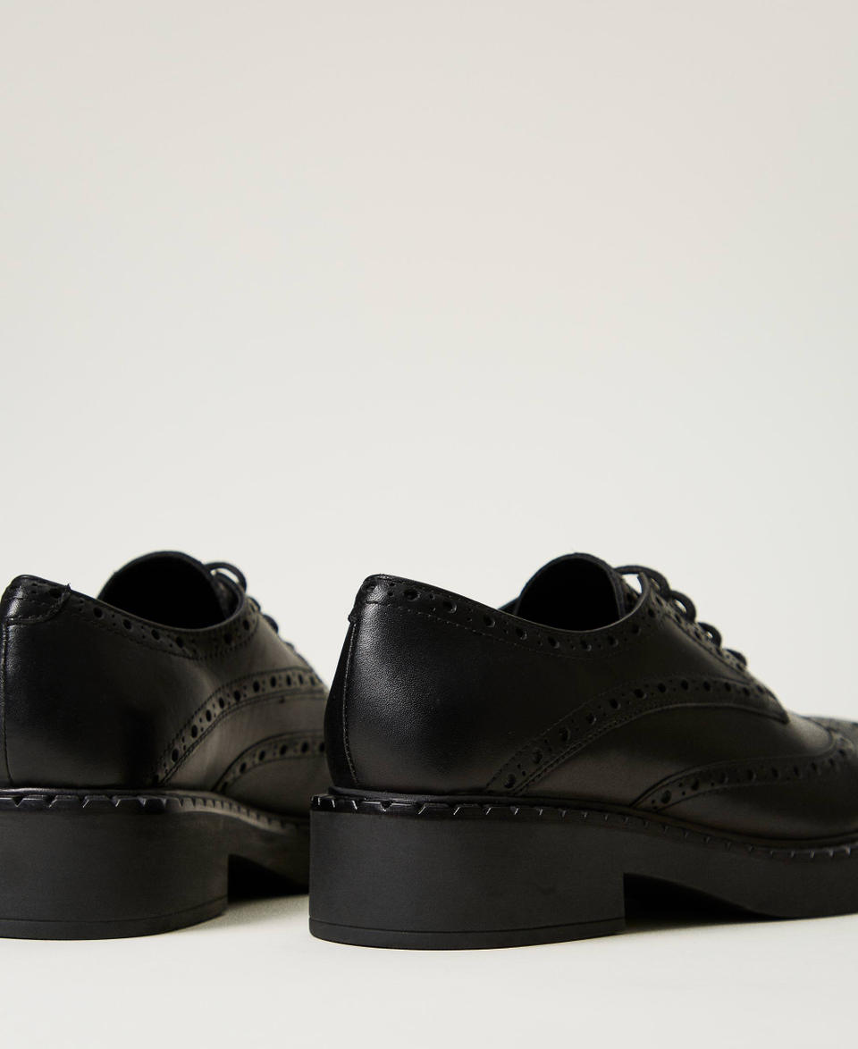 Twin Set Scarpe stringate in pelle Vendite Flash
