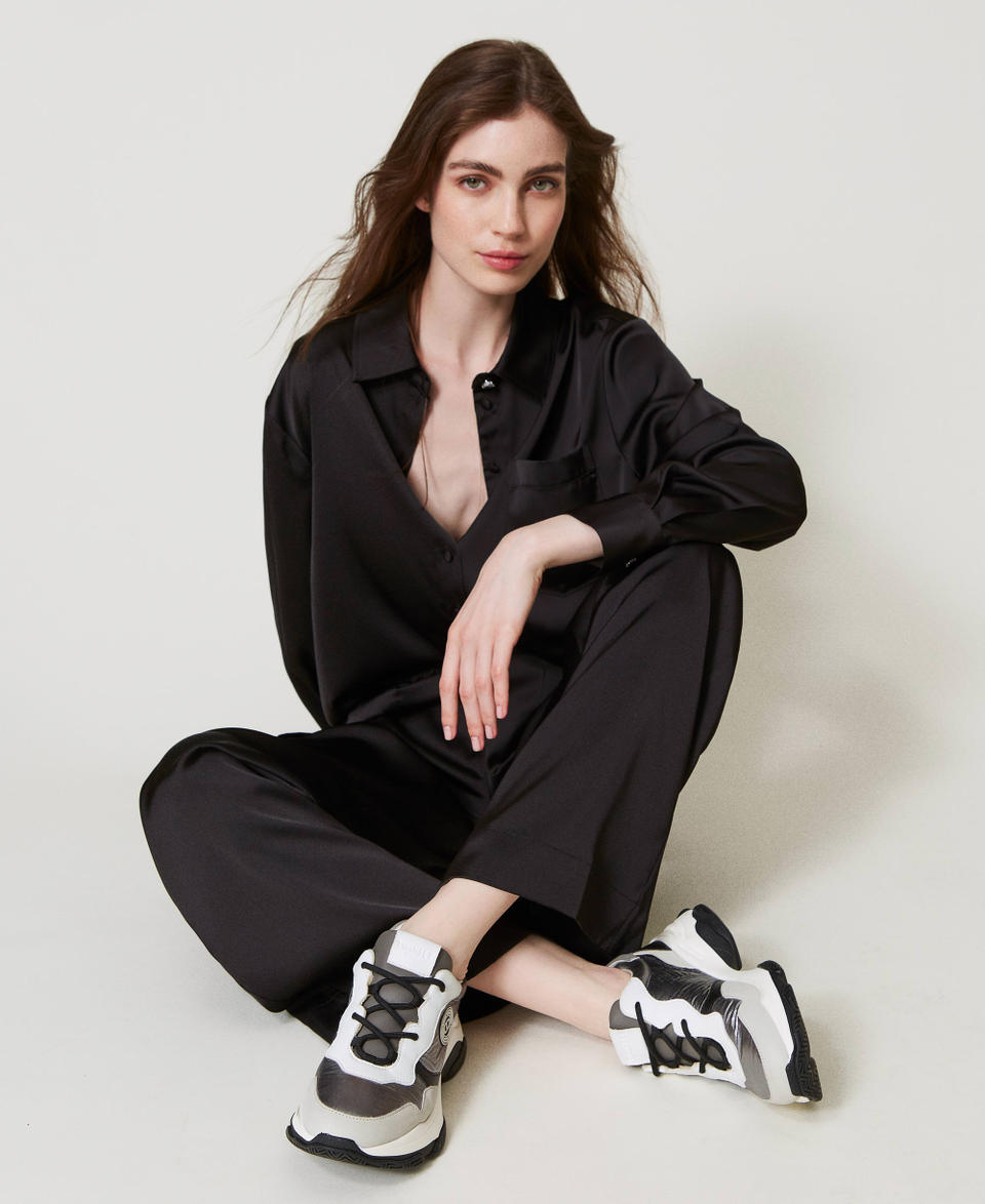 Twin Set Sneakers running color block Italy