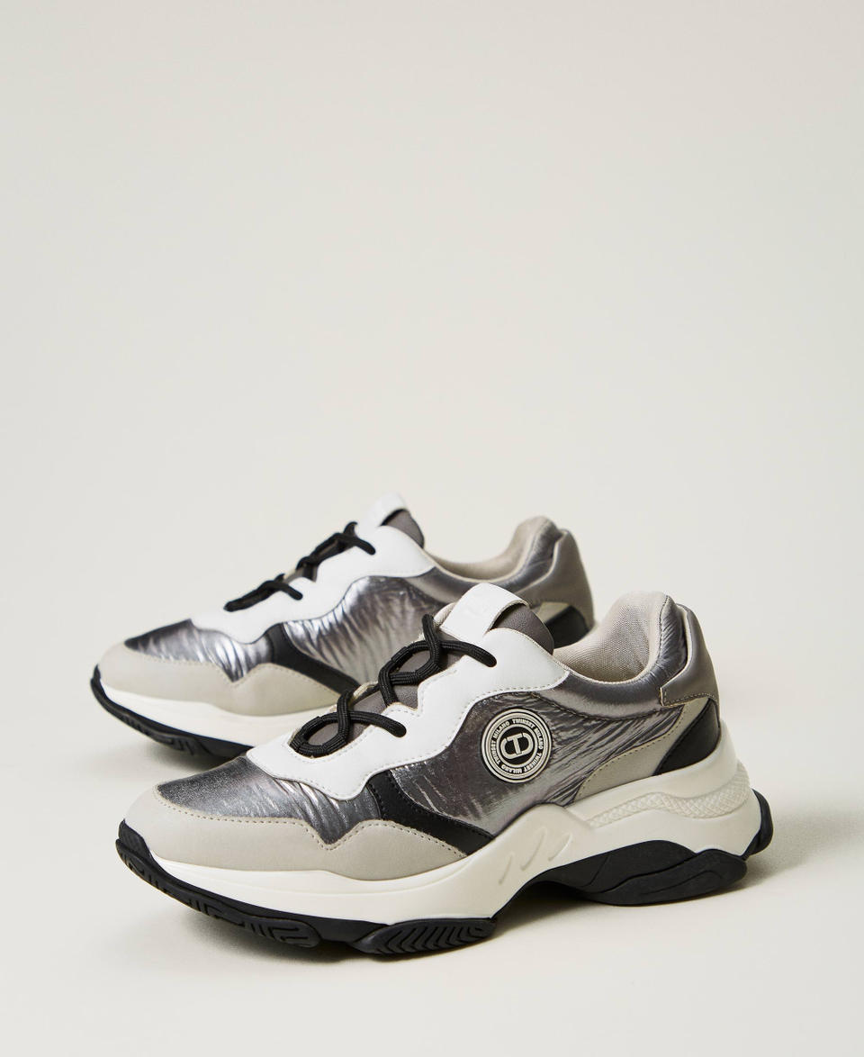 Twin Set Sneakers running color block Italy