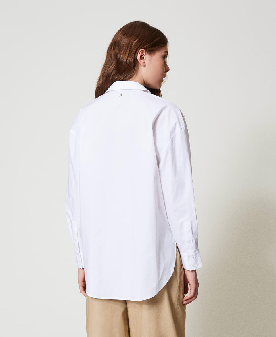 Twin Set Camicia con ricami a mano Qualità