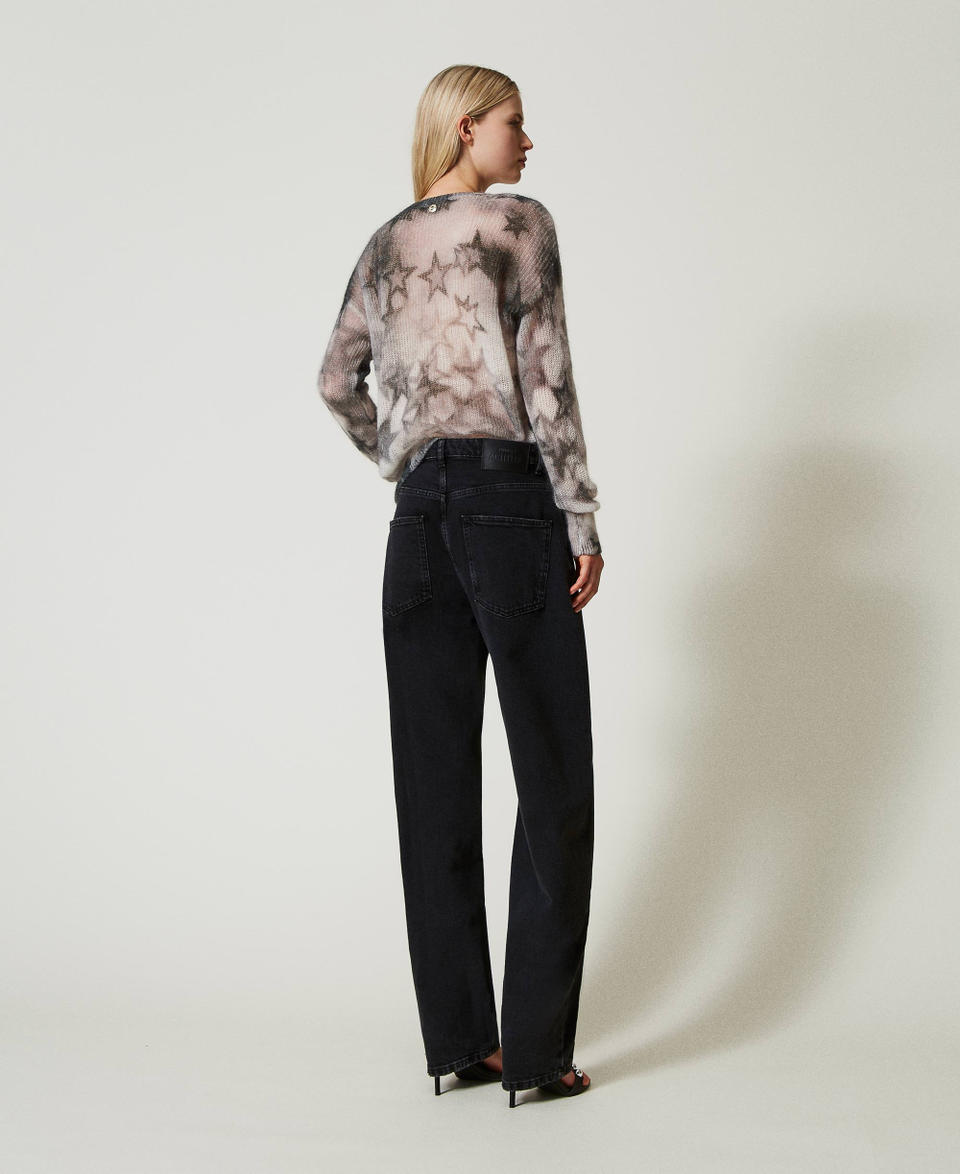 Twin Set Jeans nero carrot fit cinque tasche I Più Venduti