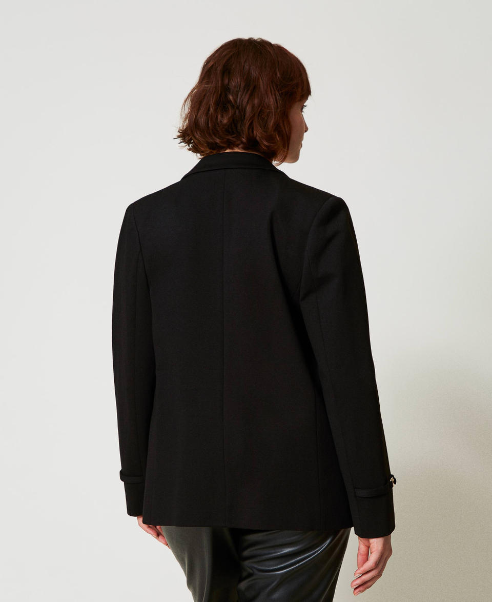 Twin Set Giacca blazer con cinturino Oval T Consegna Veloce