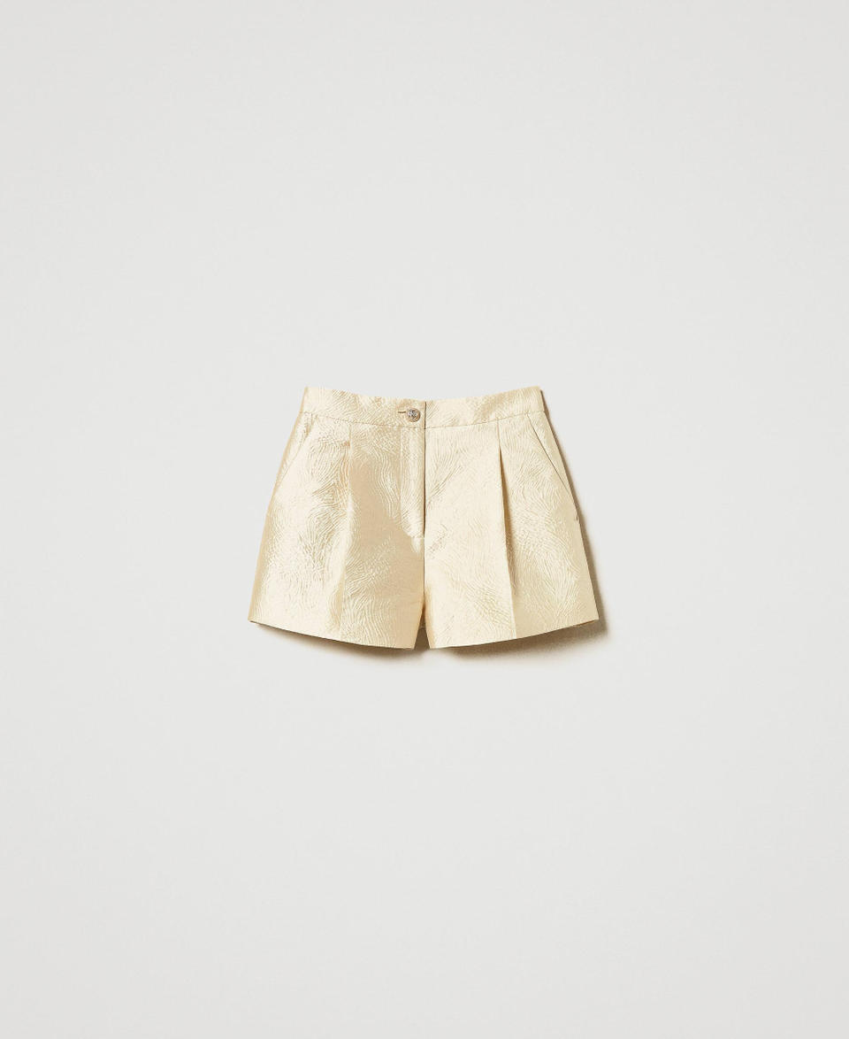 Twin Set Shorts in broccato jacquard Affare Del Giorno