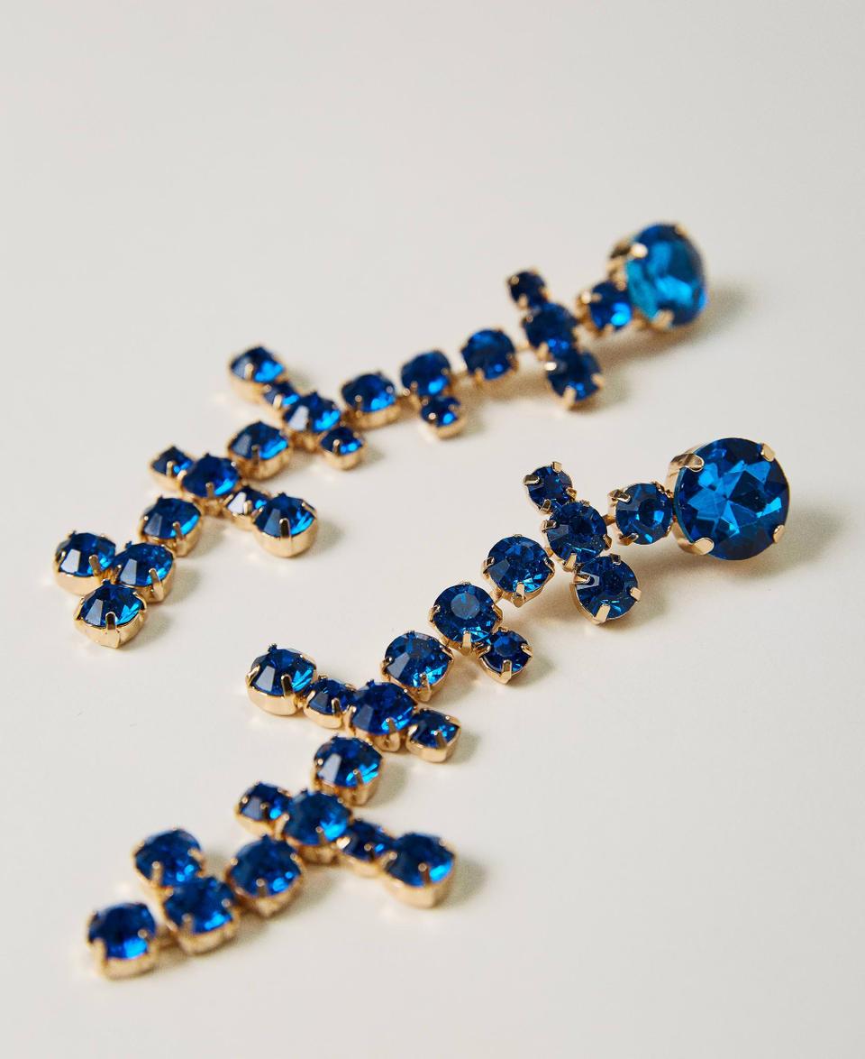 Twin Set Orecchini pendenti con strass In Linea