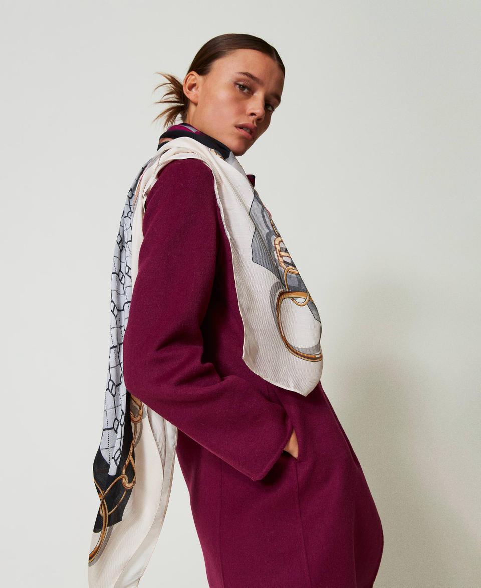 Twin Set Kefiah con mix di stampe Pezzi Unici