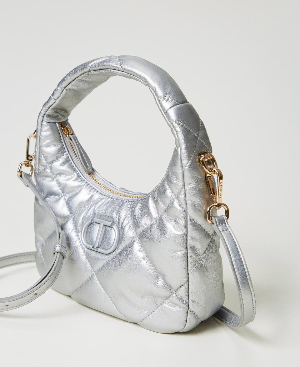 Twin Set Borsa hobo piccola quilted imbottita Sottocosto