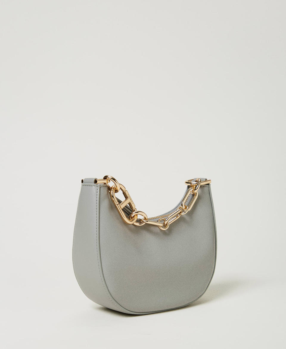 Twin Set Borsa ‘Mini Croissant’ con chiusura Oval T Presa