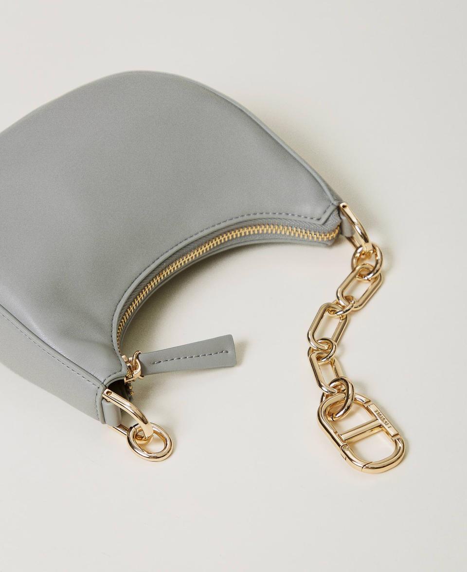 Twin Set Borsa ‘Mini Croissant’ con chiusura Oval T Presa