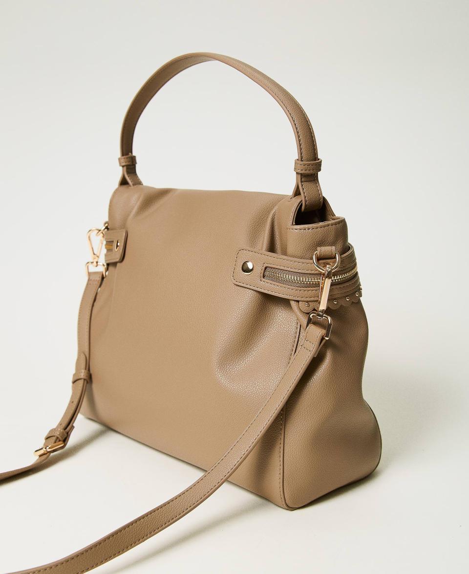 Twin Set Borsa top handle ‘Cécile’ grande Economico