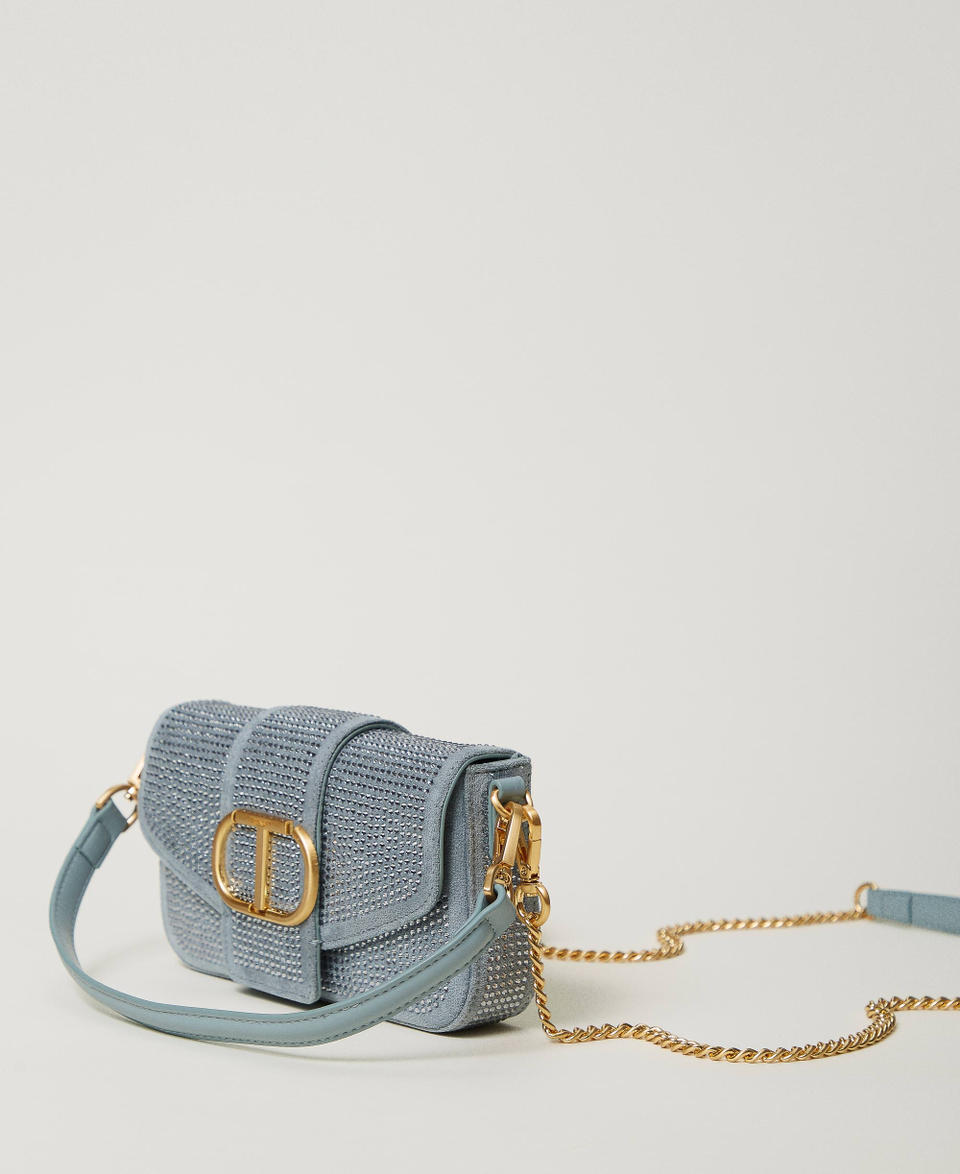 Twin Set Borsa a tracolla 'Amie' piccola con strass Hotsell