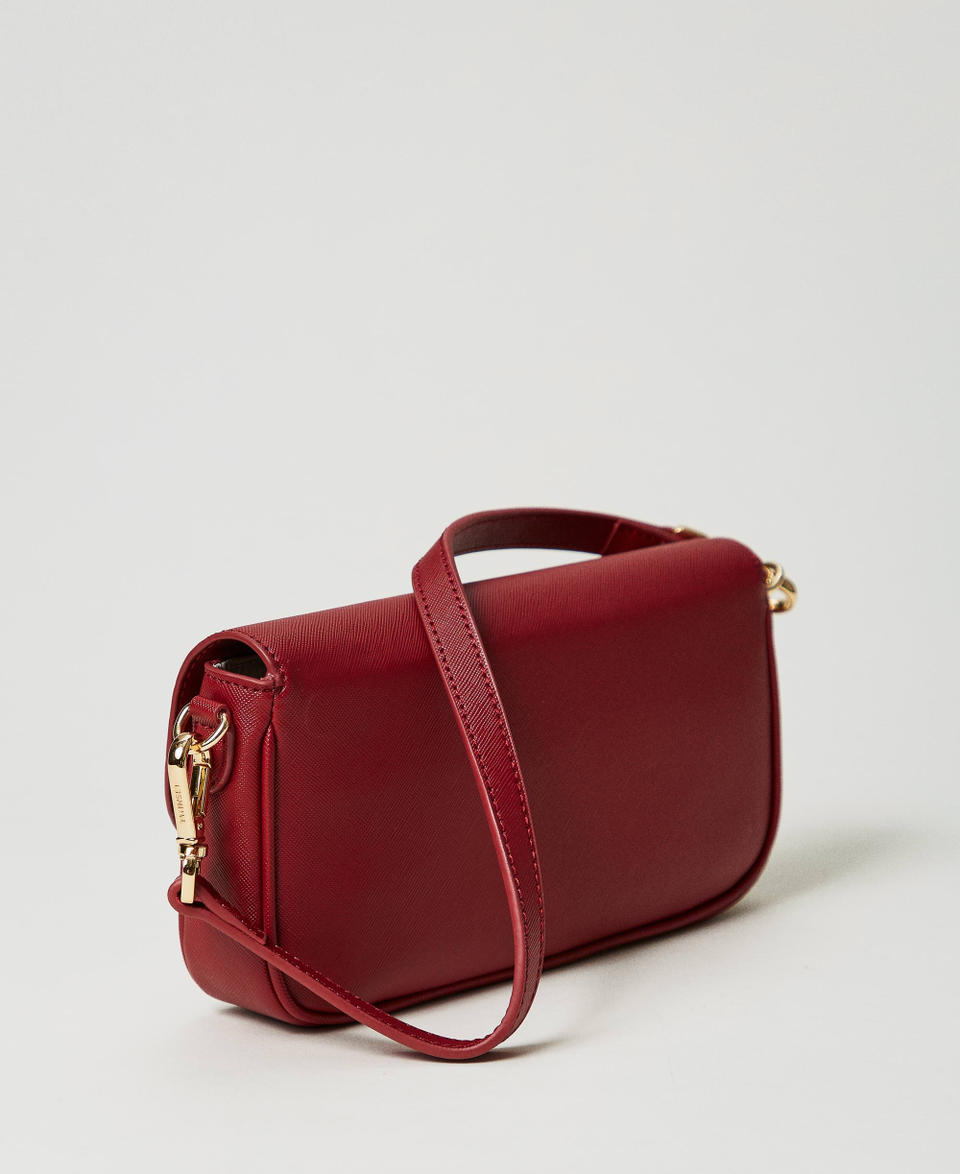 Twin Set Mini borsa a spalla con Oval T Vendita Economica