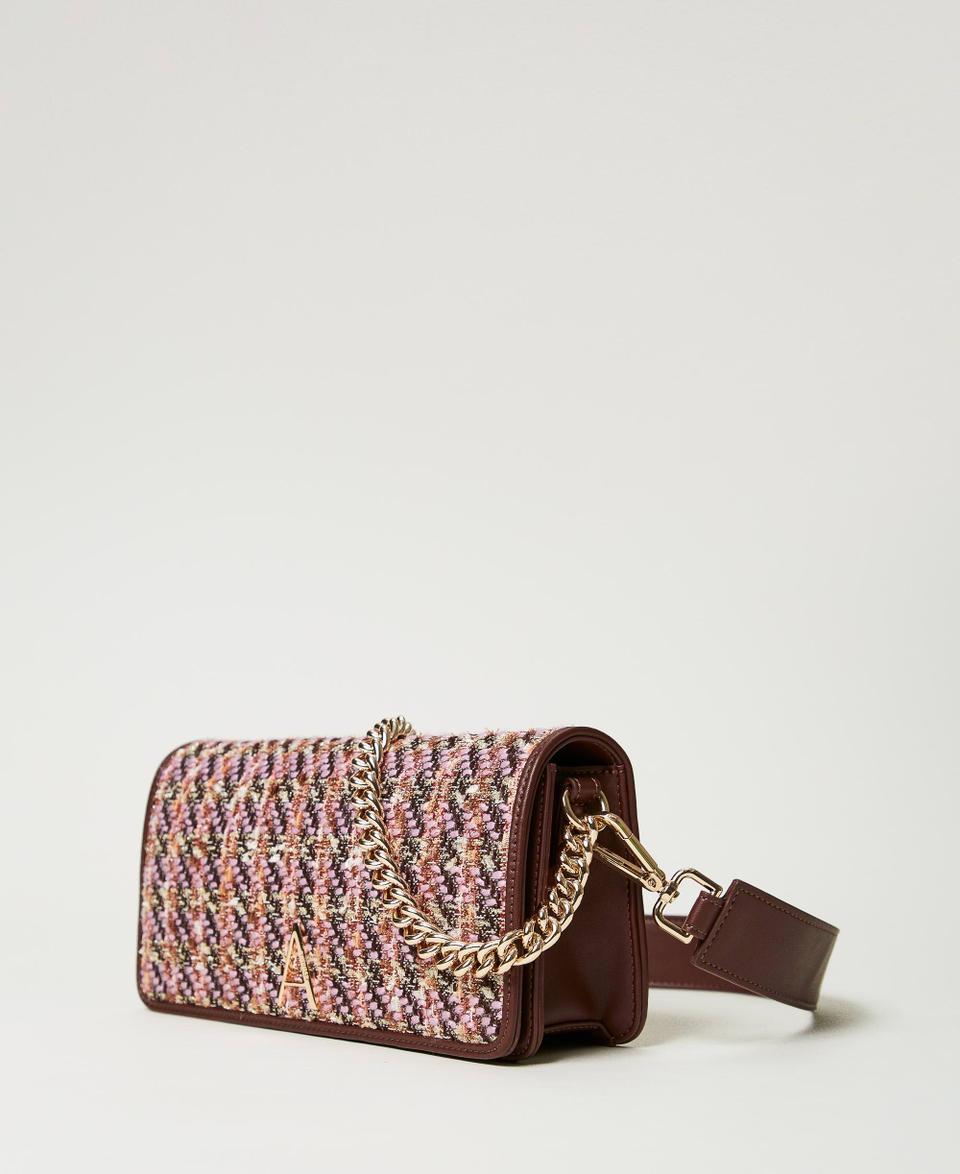 Twin Set Borsa a tracolla con bouclé multicolor Negozio