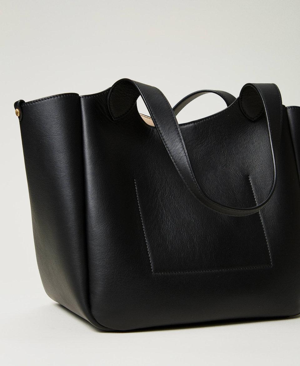 Twin Set Borsa shopper ‘Forever’ in pelle Officina