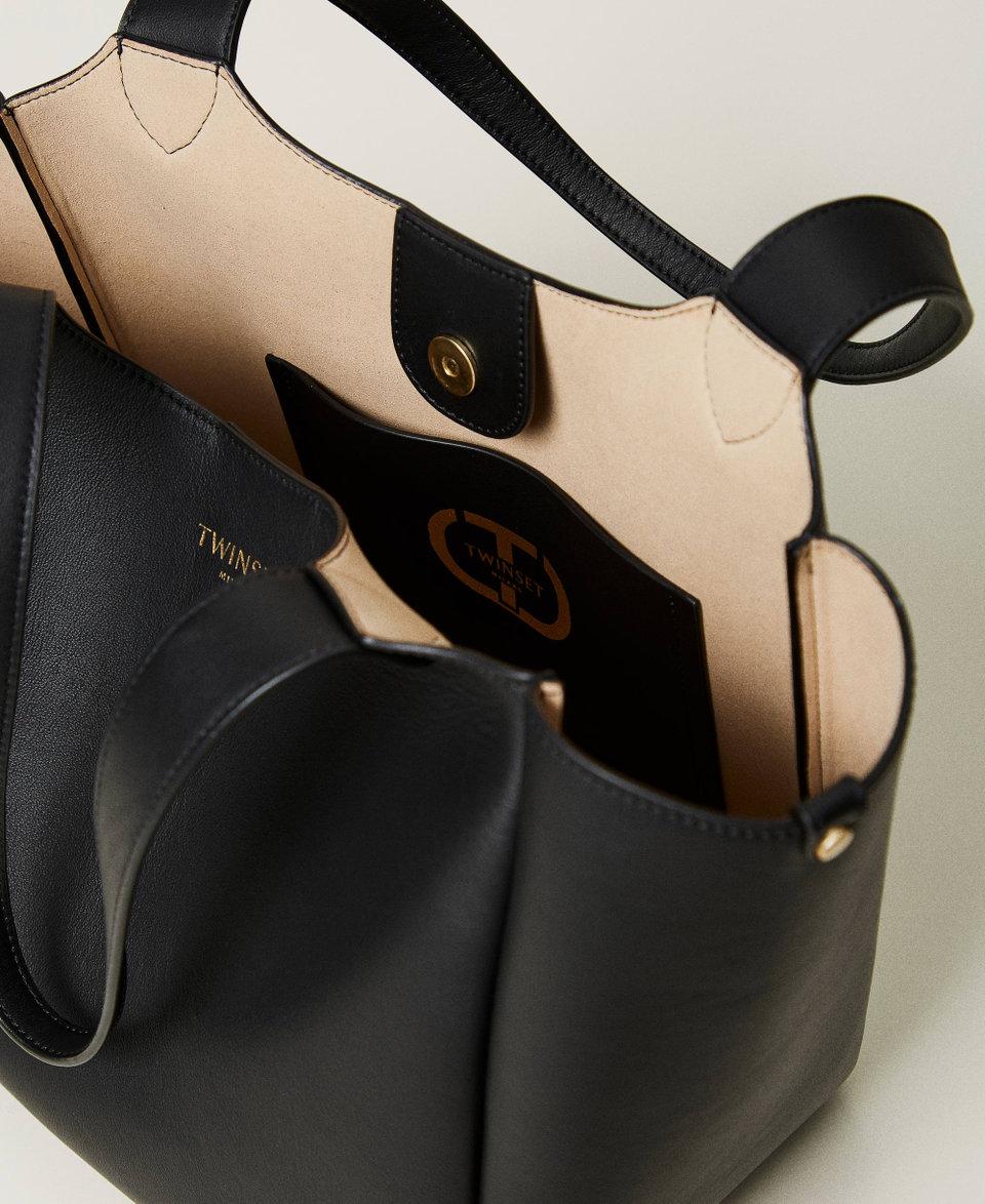 Twin Set Borsa shopper ‘Forever’ in pelle Officina