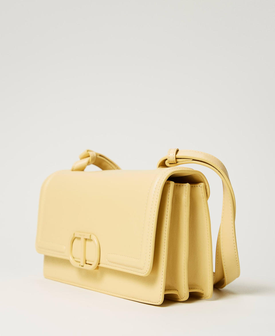 Twin Set Borsa rettangolare ‘Brera’ con apertura Oval T Promozione Limitata