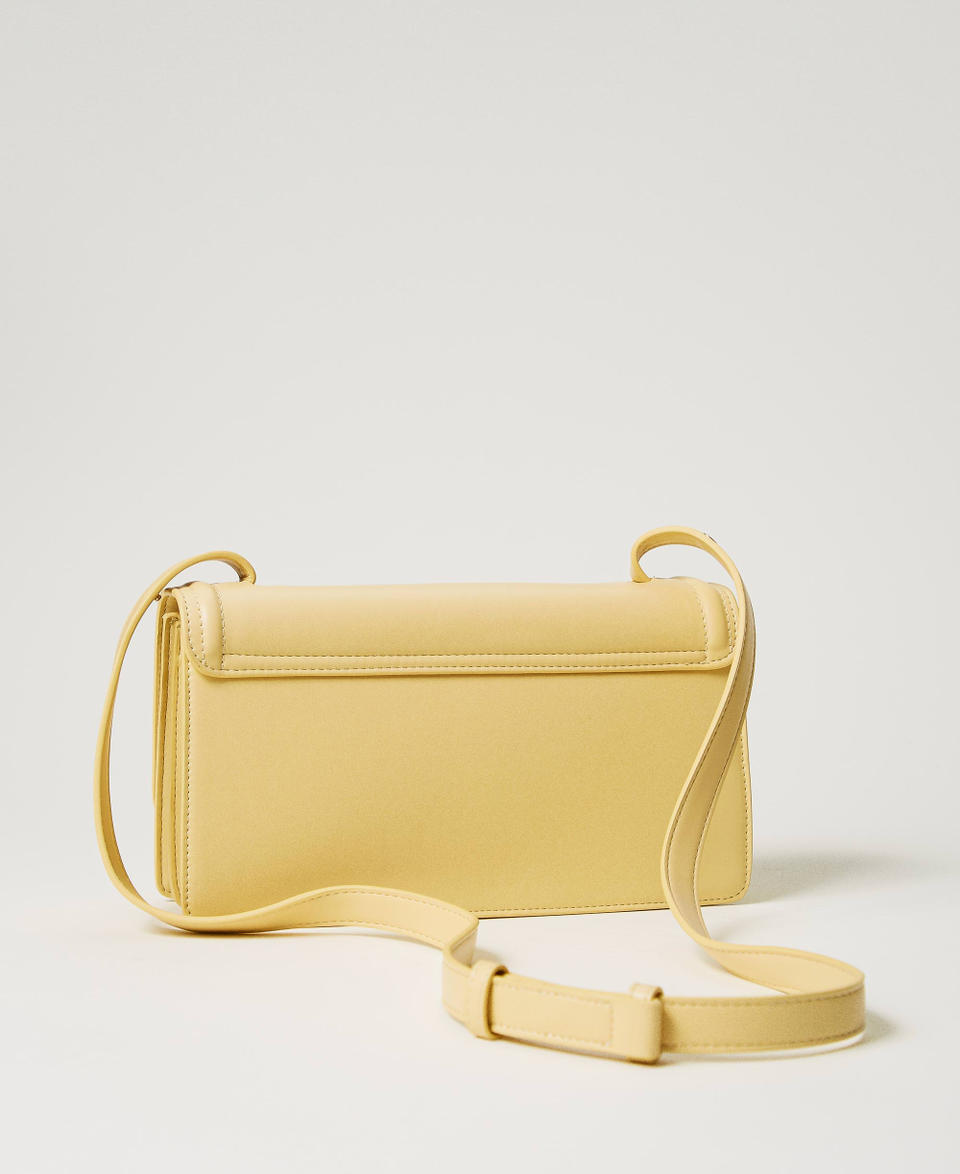 Twin Set Borsa rettangolare ‘Brera’ con apertura Oval T Promozione Limitata