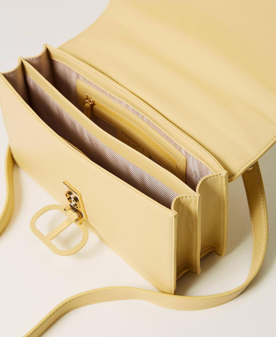 Twin Set Borsa rettangolare ‘Brera’ con apertura Oval T Promozione Limitata