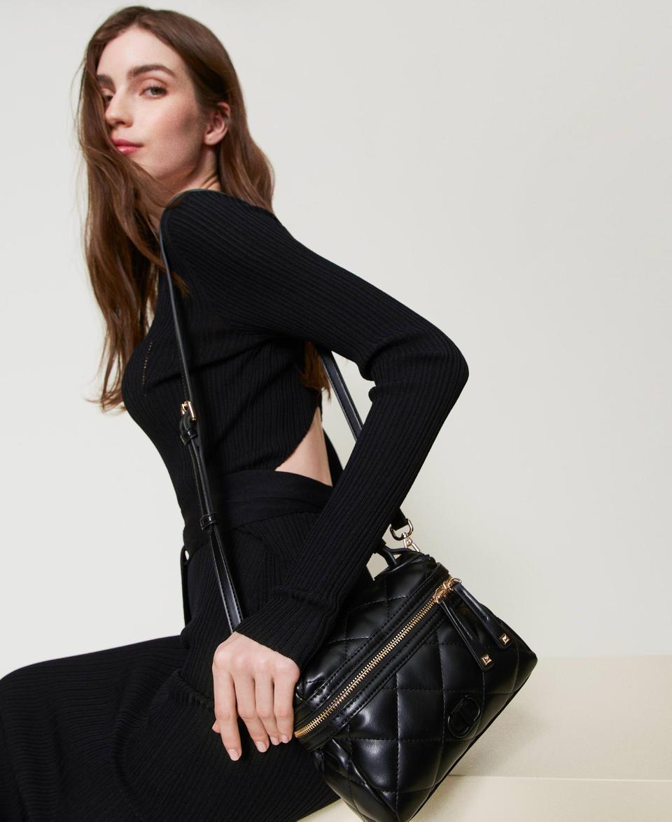 Twin Set Borsa top handle ‘Cécile’ piccola trapuntata Fino Al -60%