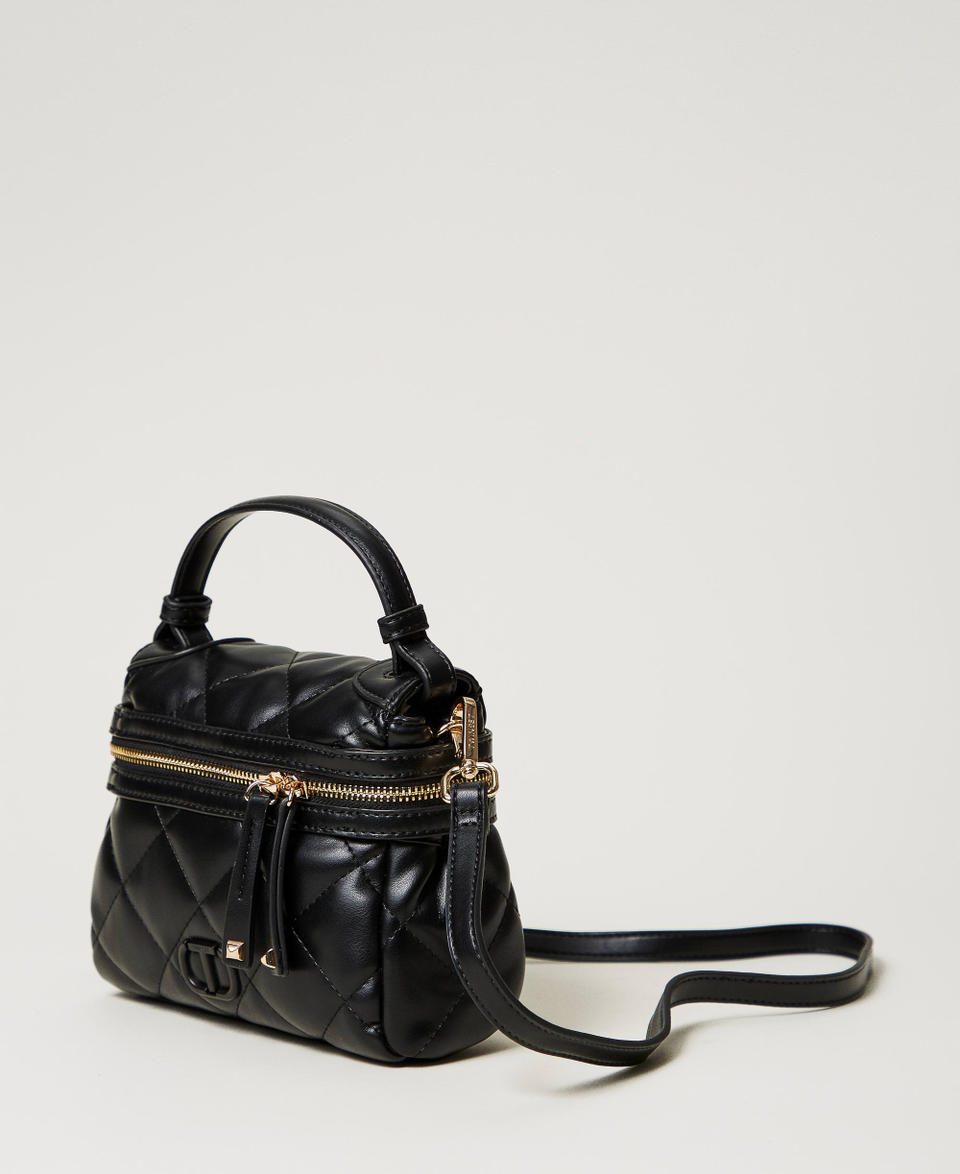Twin Set Borsa top handle ‘Cécile’ piccola trapuntata Fino Al -60%