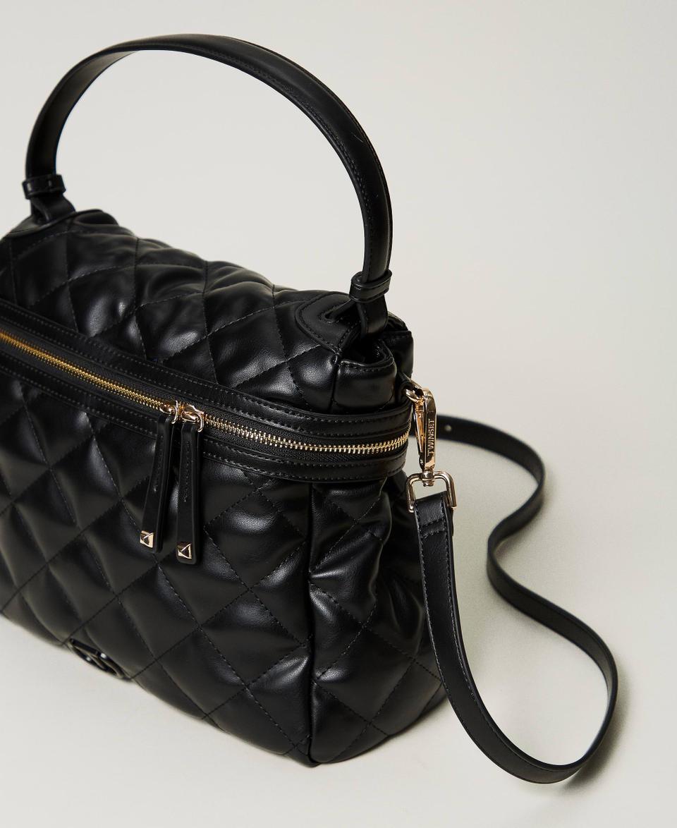 Twin Set Borsa top handle ‘Cécile’ grande trapuntata Affare Del Giorno