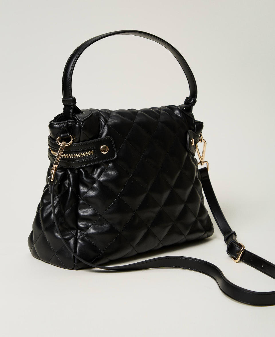Twin Set Borsa top handle ‘Cécile’ grande trapuntata Affare Del Giorno