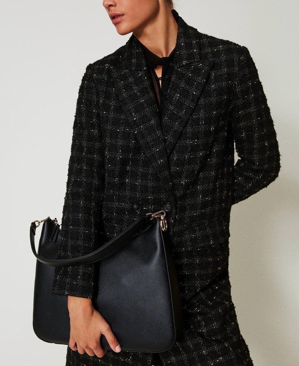 Twin Set Borsa hobo 'Taylor' con Oval T Presa
