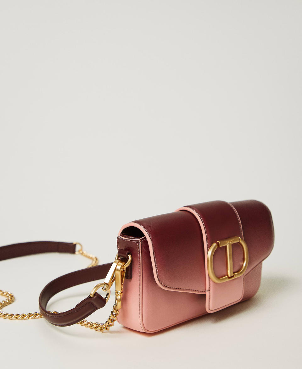 Twin Set Borsa a tracolla 'Amie' piccola in pelle sfumata In Saldo