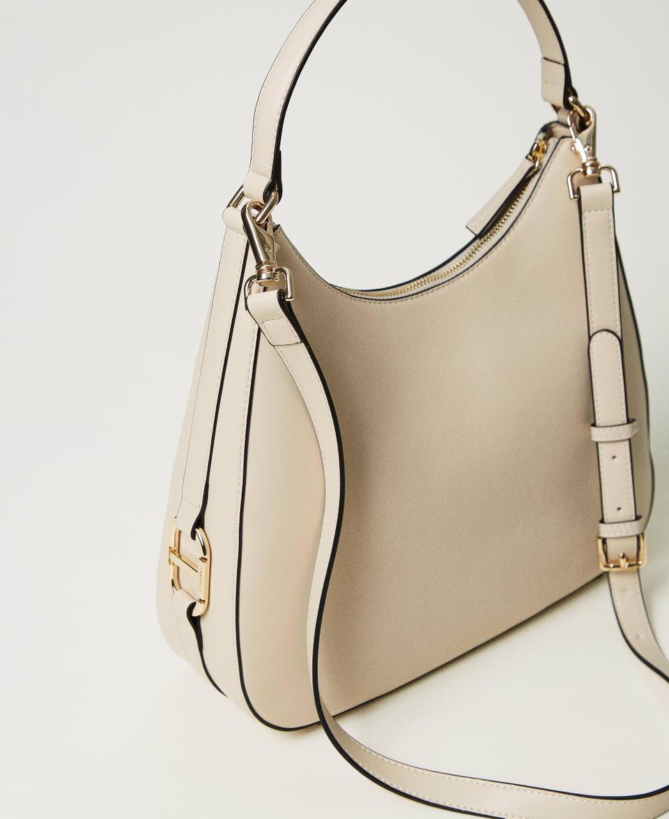 Twin Set Borsa hobo con fibbia Oval T Vendita