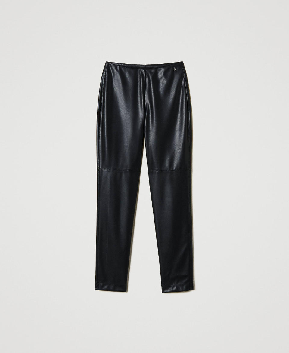 Twin Set Leggings effetto pelle Convenienza