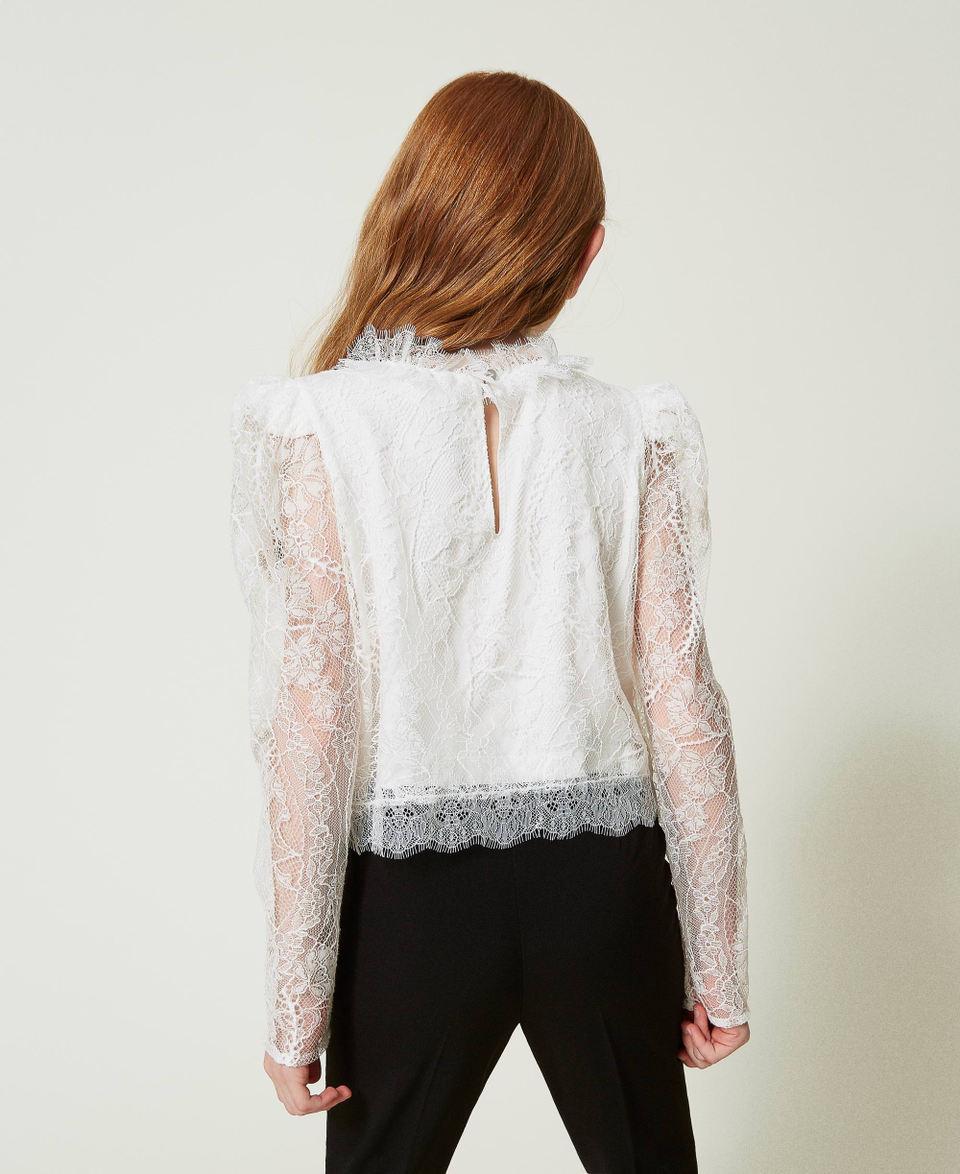 Twin Set Blusa in pizzo Valenciennes Fino Al -60%