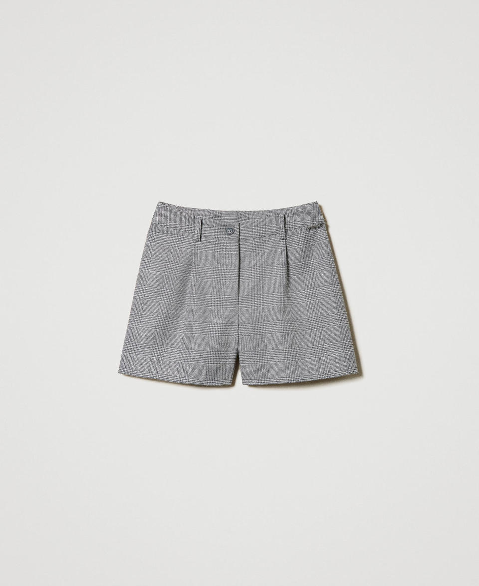 Twin Set Shorts in principe di Galles Sottocosto
