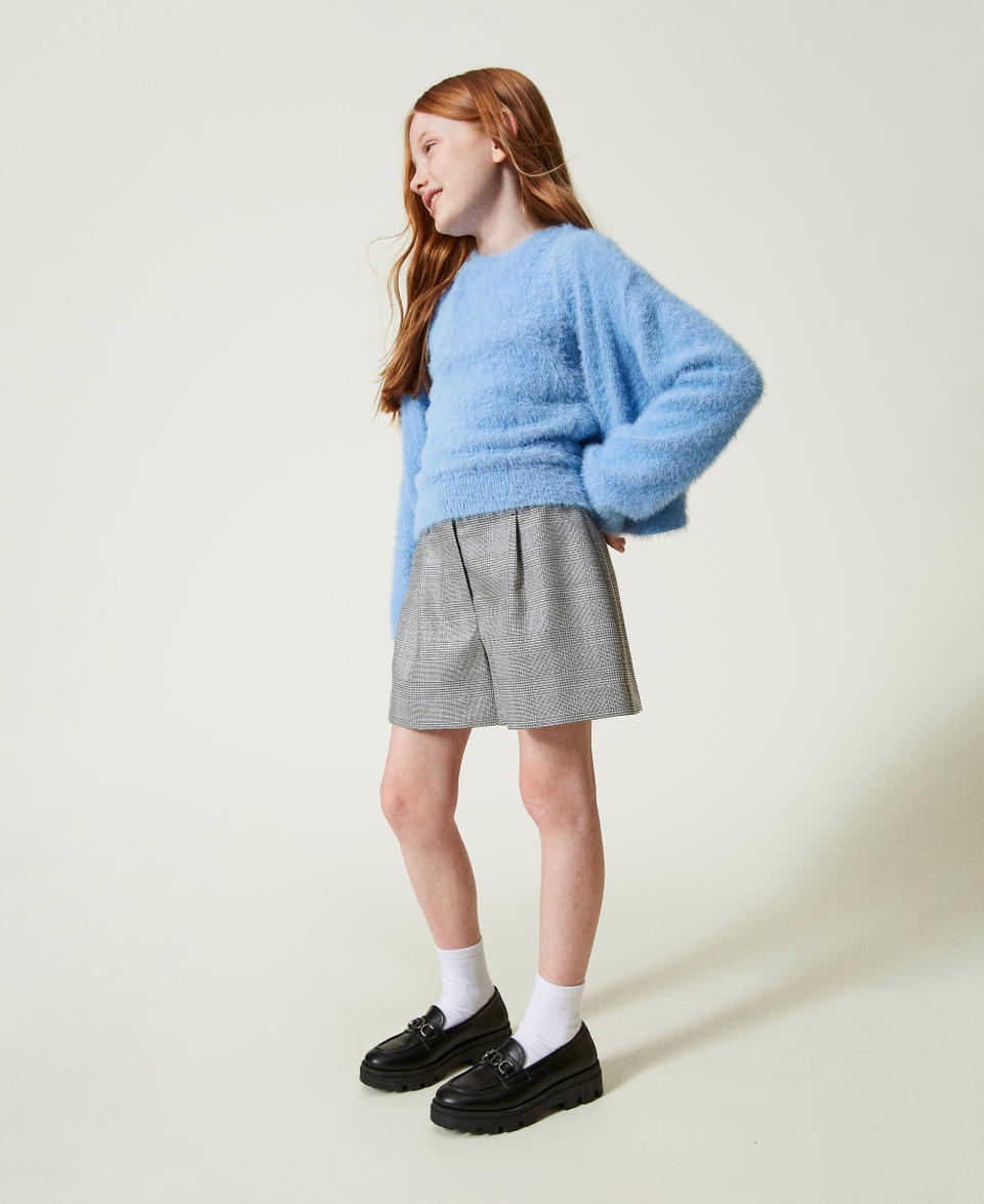 Twin Set Shorts in principe di Galles Sottocosto